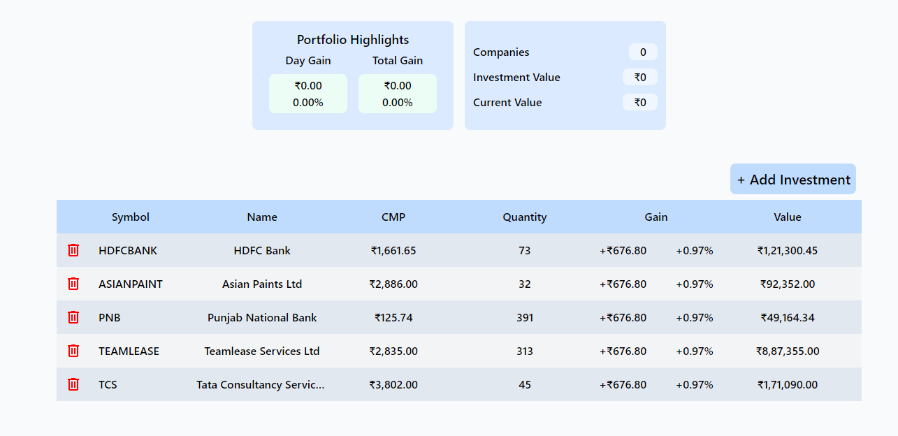 Portify Pro Dashboard